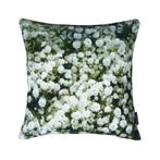 kussen fluweel natuur gipskruid 45x45cm*, Verzenden, Nieuw