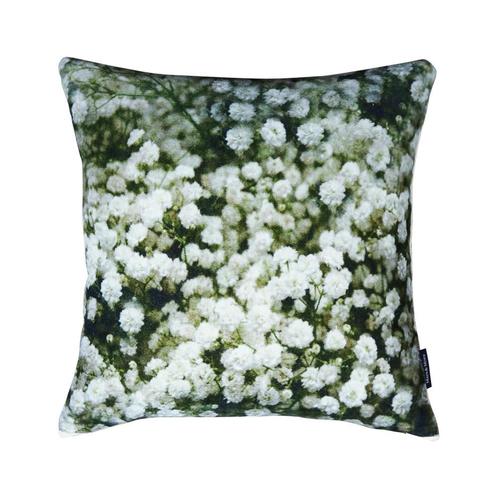 kussen fluweel natuur gipskruid 45x45cm*, Huis en Inrichting, Woonaccessoires | Overige, Verzenden