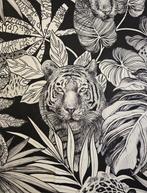 Tessuto in Zambesi-stijl Bohemien 300x280cm - Zwart-wit