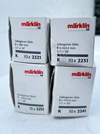 Märklin H0 - 2221/31/41/51 - Modeltreinsporen (40) - 40, Hobby en Vrije tijd, Modeltreinen | H0, Nieuw