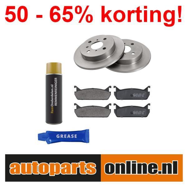 Remschijven + Remblokken Daihatsu Applause achterzijde, Auto-onderdelen, Besturing, Nieuw, Daihatsu, Verzenden