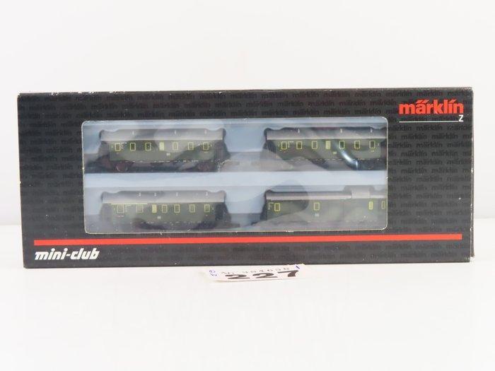 Märklin Z - 87509 - Modeltrein personenwagonset (1) -, Hobby en Vrije tijd, Modeltreinen | H0