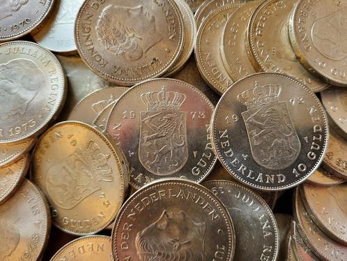 10 kilo zilvergeld Nederland, Postzegels en Munten, Munten | Nederland, Setje, 10 gulden, Koningin Juliana, Zilver, Ophalen of Verzenden