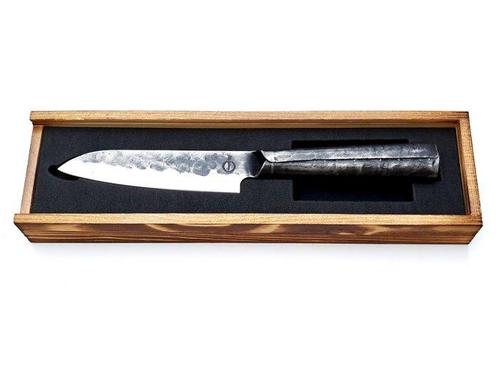 Santoku Knife - 440C Japanese Stainless Steel - Forged and, Antiek en Kunst, Antiek | Keukenbenodigdheden