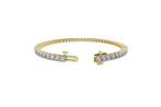 Zonder Minimumprijs - Tennis armband - 14 karaat Geel goud -, Sieraden, Tassen en Uiterlijk, Antieke sieraden