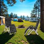 Ligstoel Cloud inklapbaar, traploos verstelbaar - zwart, Set, Verzenden, Nieuw