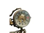 Veiling - Steampunk Ronde Zakhorloge, Nieuw