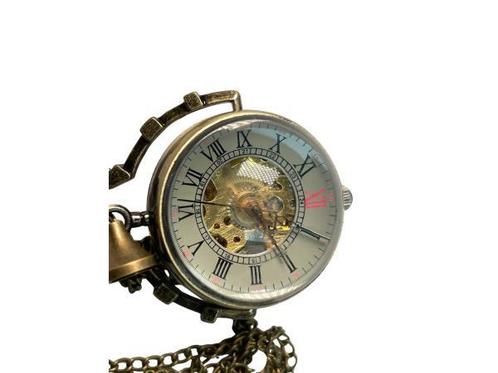 Veiling - Steampunk Ronde Zakhorloge, Sieraden, Tassen en Uiterlijk, Horloges | Heren