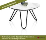 XOOON Masura salontafel HPL/metaal - Wit, Huis en Inrichting, Tafels | Salontafels, Ophalen of Verzenden, Nieuw, Overige materialen