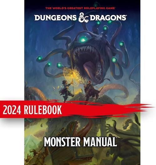 Dungeons & Dragons 5e-Monster Manual (2024) (Diversen) NIEUW, Spelcomputers en Games, Games | Overige, Nieuw, Ophalen of Verzenden