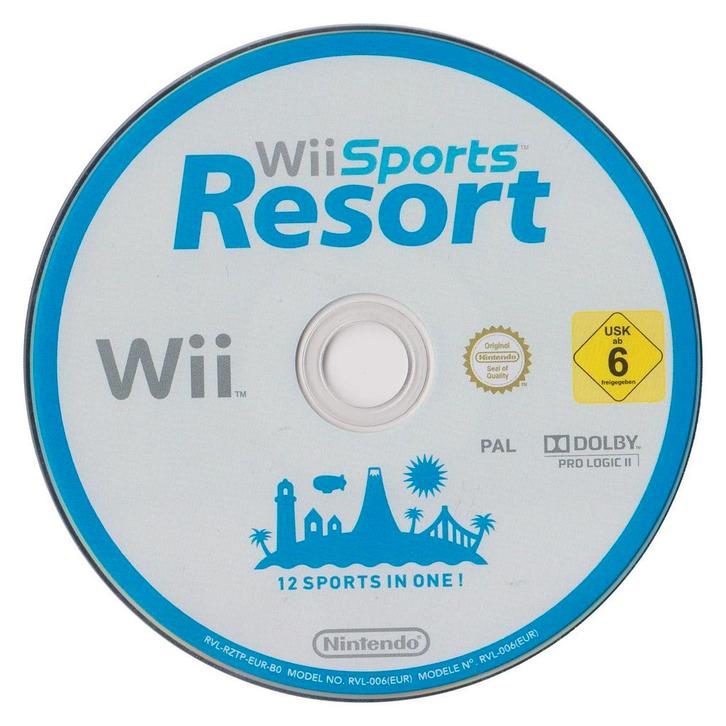 Wii Sports Resort, Spelcomputers en Games, Games | Nintendo Wii, Zo goed als nieuw, Verzenden
