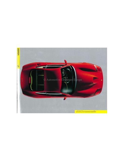 1996 FERRARI 550 MARANELLO PERS BROCHURE PERSMAP 1102/96, Boeken, Auto's | Folders en Tijdschriften, Ferrari