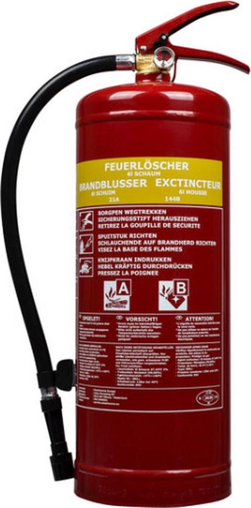 Smartwares 10.015.05 Brandblusser - 6 Liter - Schuim -, Doe-het-zelf en Verbouw, Gereedschap | Handgereedschap, Zo goed als nieuw