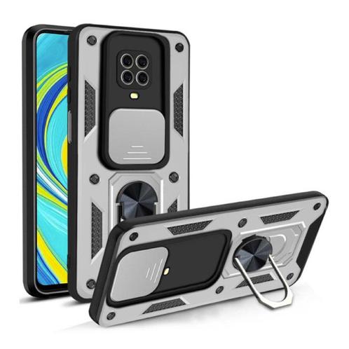 Xiaomi Redmi Note 10 (4G) - Armor Hoesje met Kickstand en, Telecommunicatie, Mobiele telefoons | Hoesjes en Frontjes | Overige merken