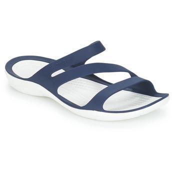 Crocs  SWIFTWATER SANDAL W  Blauw Slippers