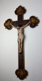 Crucifix - Hout, Gips - 1850-1900 - Vier Evangelisten - 98