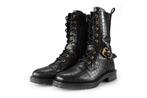 Omoda Veterboots in maat 38 Zwart | 10% extra korting, Verzenden, Zwart, Omoda, Overige typen