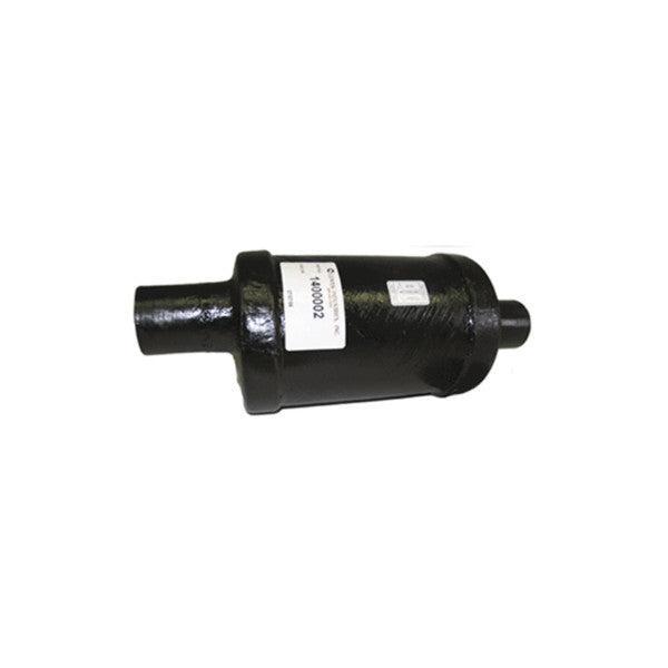 Bieden: Centek 3.5 inch Vernatone MKII round exhaust muffle, Watersport en Boten, Bootonderdelen, Motor en Techniek, Nieuw, Zeilboot of Motorboot