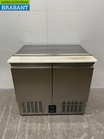 RVS Rubbens Koelwerkbank Saladette 2 deuren 88 cm 230V, Zakelijke goederen, Horeca | Keukenapparatuur, Ophalen of Verzenden, Gebruikt