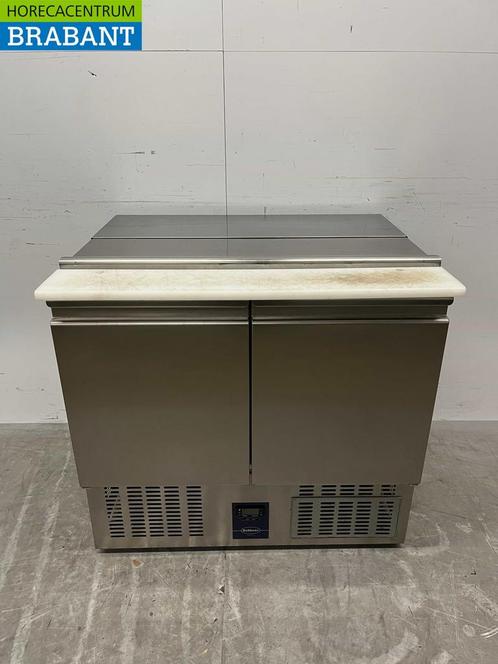 RVS Rubbens Koelwerkbank Saladette 2 deuren 88 cm 230V, Zakelijke goederen, Horeca | Keukenapparatuur, Gebruikt, Ophalen of Verzenden