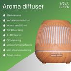 Tweedekans | Nova Green - Aroma Diffuser - Luchtbevochtiger, Ophalen of Verzenden, Zo goed als nieuw