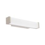 Badkamer wandlamp staal 32 cm incl. LED IP44 - Cascada, Nieuw, Kunststof, Modern