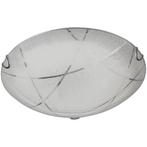 LED Plafondlamp - Plafondverlichting - Trion Sandra - E27, Ophalen of Verzenden, Nieuw, Glas