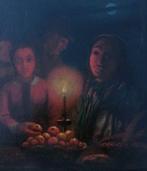 Petrus van Schendel (1806-1870), Suiveur de - Scène de