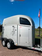 Degelijke Bockmann vol-alu 1,5-paards met zadelkamer!, Dieren en Toebehoren, Ophalen, Zo goed als nieuw, Aluminium, 1½-paards trailer
