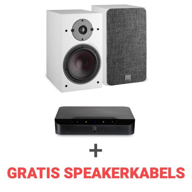 Oberon Dali Combi deal Dali Oberon 3 + Bluesound Powernode, Audio, Tv en Foto, Luidsprekers, Front, Rear of Stereo speakers, Nieuw