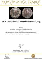 Romeinse Rijk. Claudius (41-54 n.Chr.). As Roma - LIBERTAS