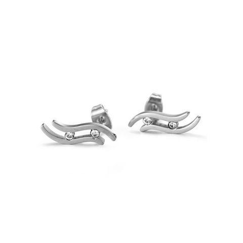 Firetti Oorstekers Sieraad cadeau oorbellen titanium golf, Sieraden, Tassen en Uiterlijk, Oorbellen, Nieuw, Verzenden