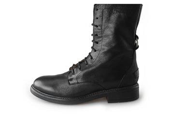 Shabbies Veterboots in maat 40 Zwart | 10% extra korting beschikbaar voor biedingen