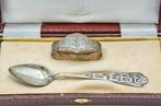 Lepel - .833 zilver - Lepel en servetring