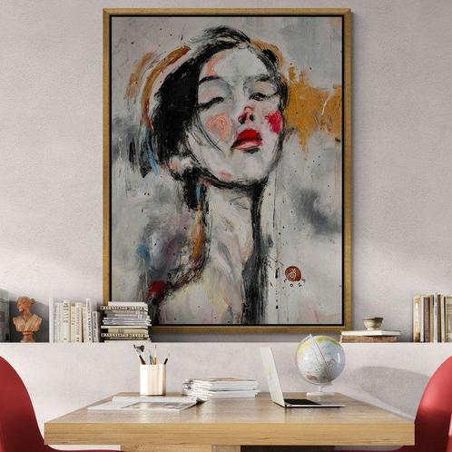Arvydas Gaiciunas (Retne) - Da N-21 – Abstract Expressionist, Antiek en Kunst, Kunst | Schilderijen | Modern