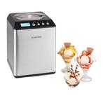 IJsblokjesmachine zilver retro ijsmachine keuken model, 2 tot 3 liter, Ophalen of Verzenden, Nieuw