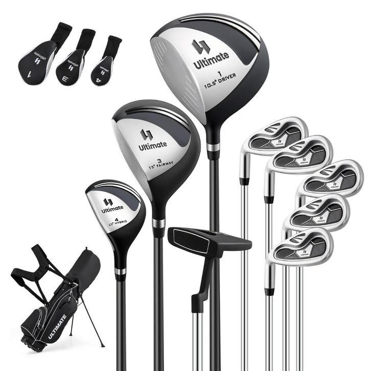 LIVSK Complete Golfset voor Linkshandige Heren - Inclusief D, Sport en Fitness, Golf, Nieuw, Verzenden