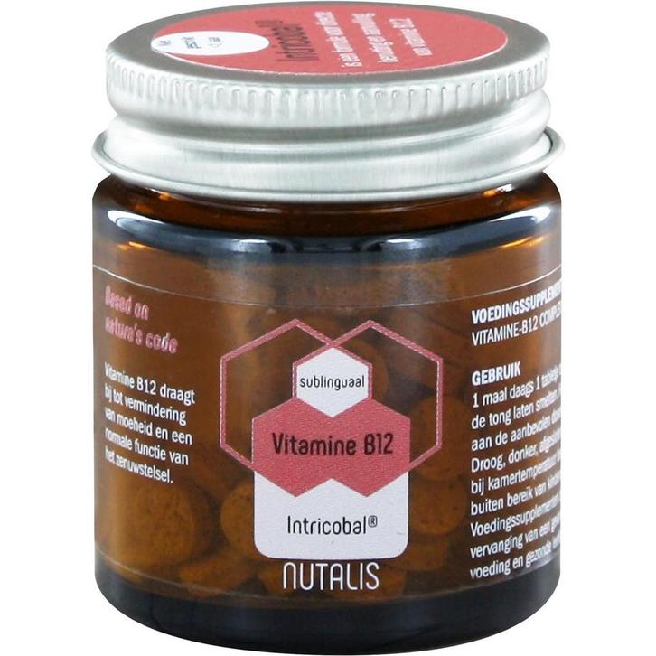 Nutalis Intricobal Vitamine B12 - 60 Tabletten, Sport en Fitness, Gezondheidsproducten en Wellness, Verzenden