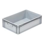 Euronorm Bak 600x400x170 mm 36 liter Grijs Dichte Grepen, Verzenden