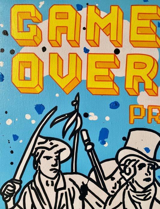 JOHANNE 8 (1974) - La Liberté Game Over (d’après l’œuvre de, Antiek en Kunst, Kunst | Schilderijen | Modern