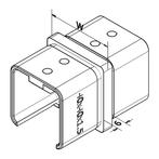 Celest buisverbinder voor balustrade handrail rechthoekig, Ophalen of Verzenden, Nieuw