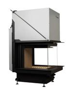 Inbouw Houtkachel Room Divider Crystal 3d 50x70 Premium, Nieuw