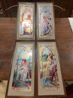 The Four Seasons complete series, Art Nouveau inspired:, Antiek en Kunst, Curiosa en Brocante
