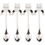 Fako Bijoux - Theelepels - Koffie Lepeltjes - Hangende Kat -, Verzenden, Nieuw