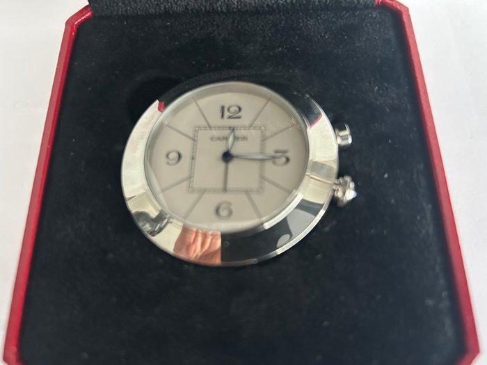 Bureauklok - Cartier - Staal - 1990-2000, Antiek en Kunst, Antiek | Klokken
