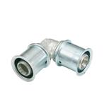 MultiTubo Persfitting metaal vertind knie 90° 25 x 25 mm, Doe-het-zelf en Verbouw, Ophalen of Verzenden, Nieuw