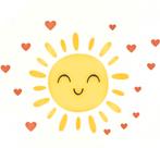 Grote muur- of deur stickerset Jungle Animals Rainbow, Verzenden, Nieuw, Wanddecoratie