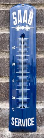Emaille thermometer Saab service, Verzamelen, Nieuw, Verzenden