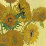 1 Pakje papieren lunch servetten - Van Gogh Sunflower, Nieuw, Ophalen of Verzenden
