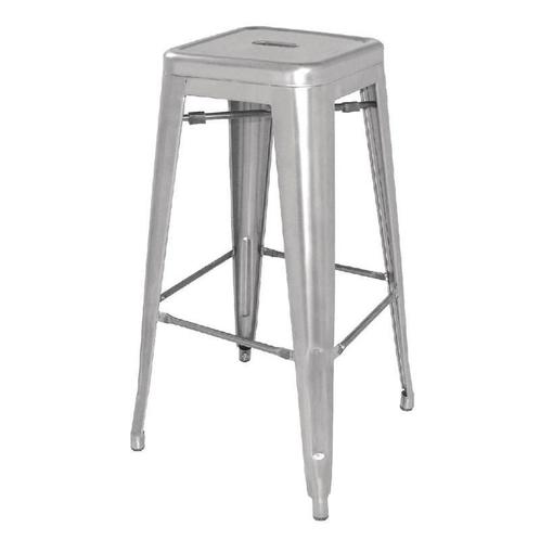 Barkruk Bolero Bistro | Staal | 4 Stuks, Zakelijke goederen, Horeca | Keukenapparatuur, Nieuw in verpakking, Verzenden
